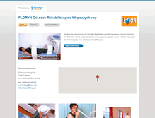 Tablet Screenshot of floryn.rehabilitacjawpolsce.pl